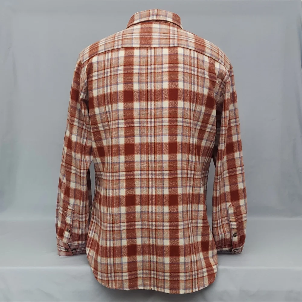 Vintage The Union St. Sportswear Plaid Shirt Mens Size Large Wool Blend Shacket
